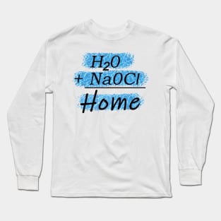 Swimmer Home Total Fish Long Sleeve T-Shirt